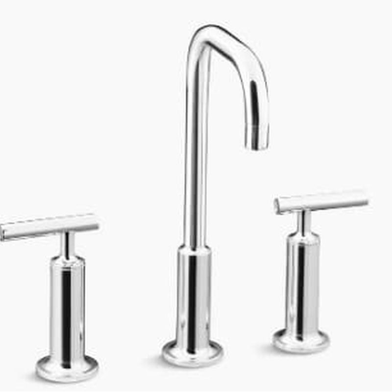 Vòi bồn tắm gắn bồn Kohler K-14408T-4-PGD Purist