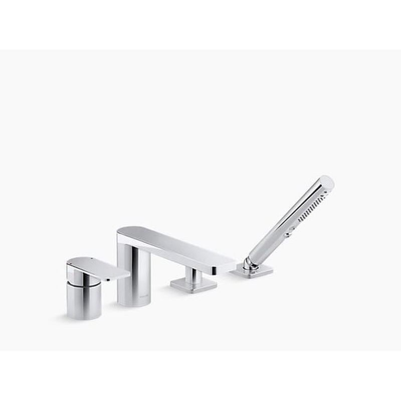 Vòi bồn tắm gắn bồn Kohler K-23490T-4-CP