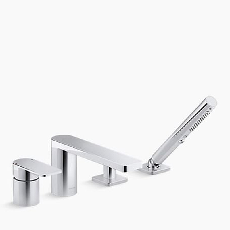 Vòi bồn tắm gắn bồn Kohler K-23490T-4-CP