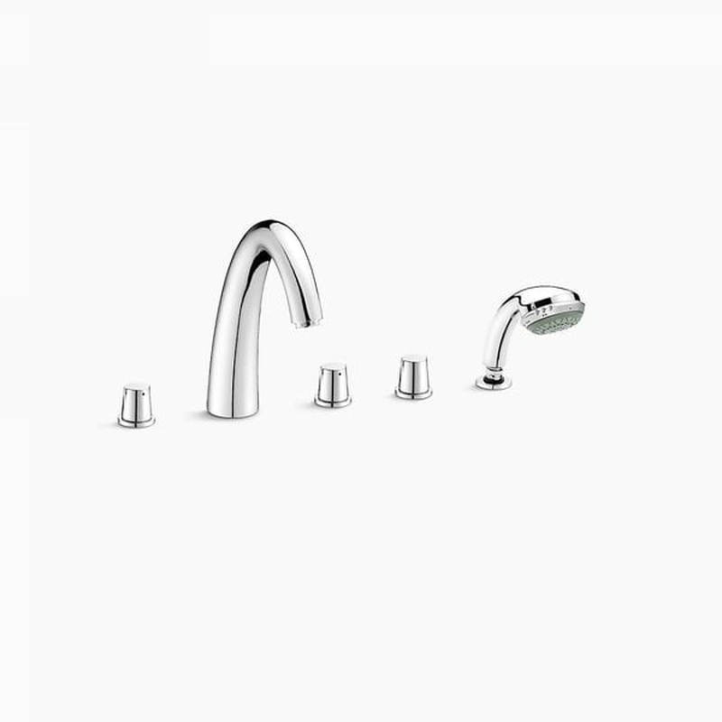 Vòi bồn tắm gắn bồn Kohler K-72681T-7-CP