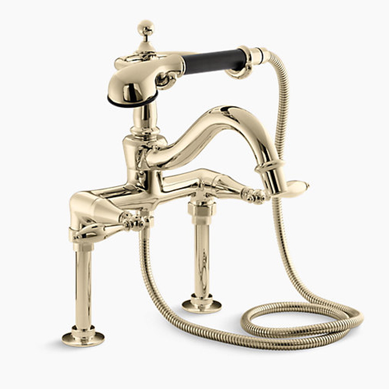 Vòi bồn tắm gắn bồn Kohler K-8785T-4M-AF Finial