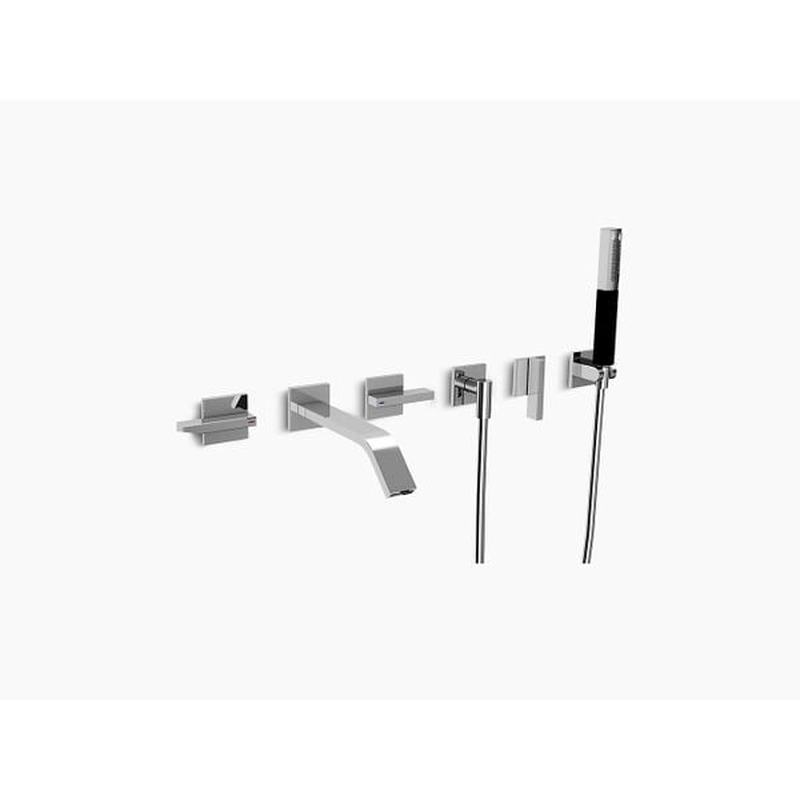 Vòi bồn tắm Kohler K-7469T-4-CP LOURE gắn tường
