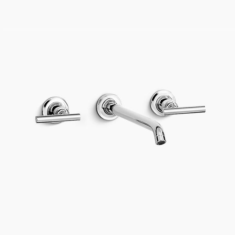 Vòi Chậu Lavabo Kohler K-14415T-4-CP gắn tường