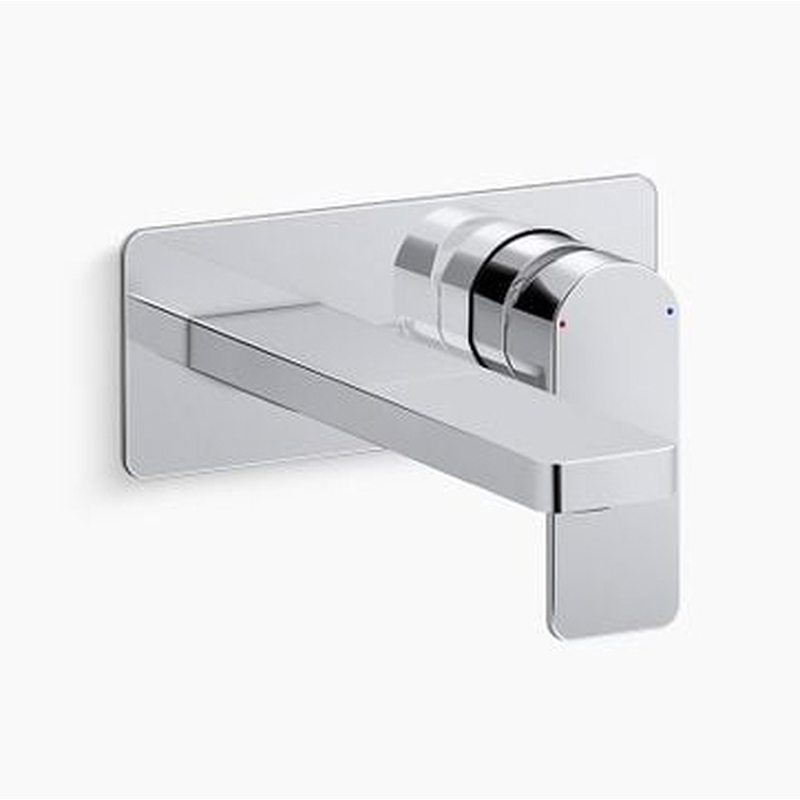 Vòi Chậu Lavabo Kohler K-22567T-B4-CP Nóng Lạnh gắn tường