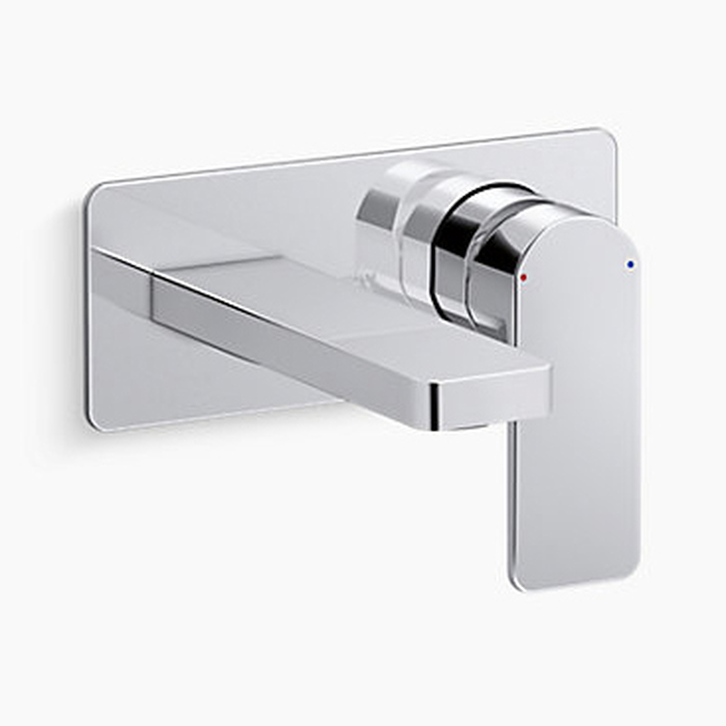 Vòi Chậu Lavabo Kohler K-23485T-B4-CP Nóng Lạnh gắn tường