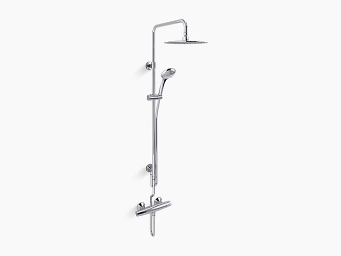 Sen tắm Kohler K-72677T-C7-CP Elevation