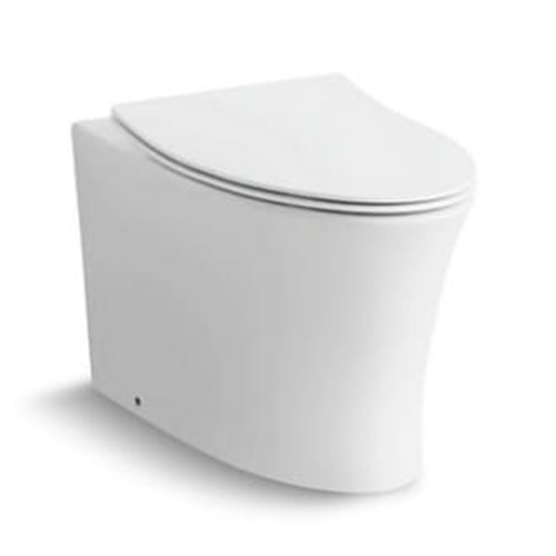 Bồn cầu đặt sàn két nước âm Kohler K-21297K-SL-0 nắp đóng êm