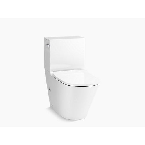 Bồn cầu hai khối Kohler K-EX22384T-SL-0 nắp đóng êm