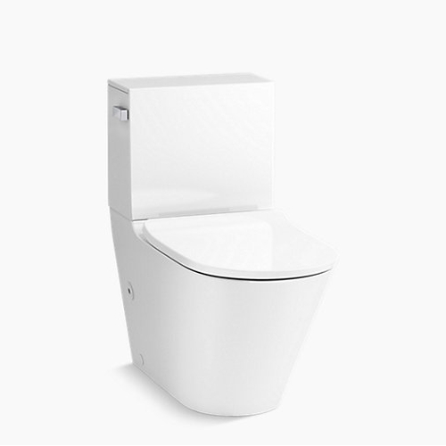 Bồn cầu hai khối Kohler K-EX22384T-SL-0 nắp đóng êm