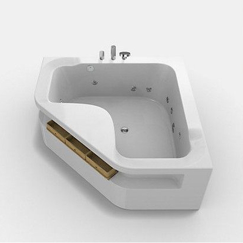 Bồn tắm góc massage Kohler K-20059T-NW-0