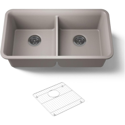 Chậu rửa bát Kohler K-8199-CM3 2 hố