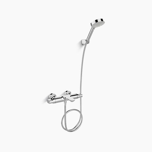 Sen Tắm Bồn Nhiệt Độ Kohler Aleo K-72286T-9-CP Gắn Tường Mạ Chrome