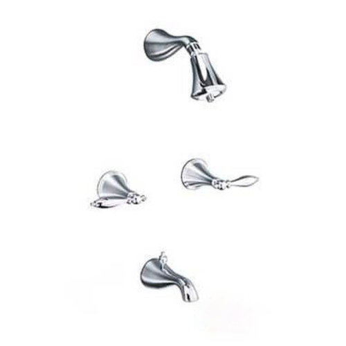 Sen Tắm Bồn Kohler Finial K-8671X-4P-CP Gắn Tường Mạ Chrome