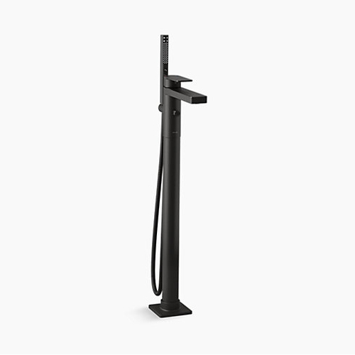 Vòi bồn tắm đặt sàn Kohler K-23492T-4-BL