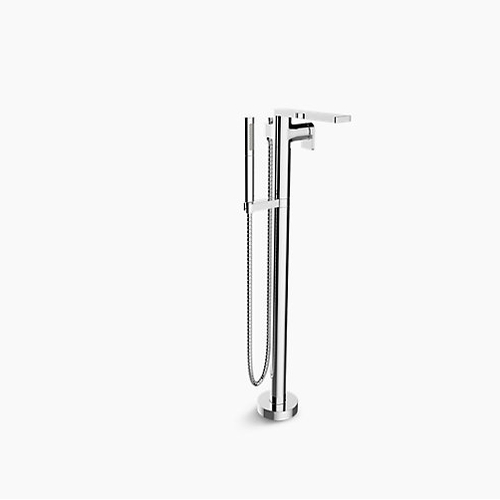 Vòi bồn tắm đặt sàn Kohler K-73087T-4-CP