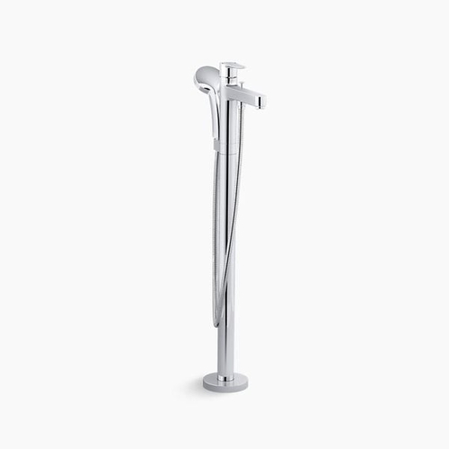 Vòi bồn tắm đặt sàn Kohler K-98614T-B4-CP