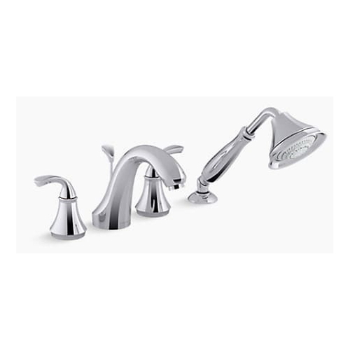 Vòi bồn tắm gắn bồn Kohler K-10294T-4-CP Forté Mỹ