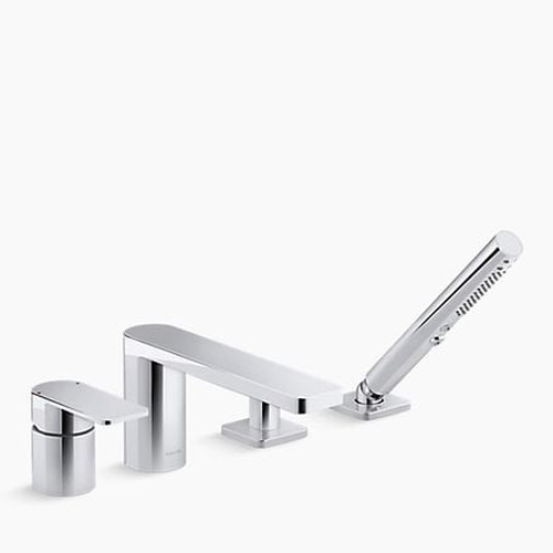 Vòi bồn tắm gắn bồn Kohler K-23490T-4-CP
