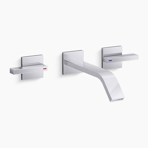 Vòi bồn tắm Kohler K-14712T-4-CP LOURE gắn tường