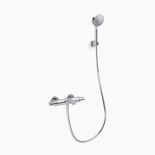Vòi bồn tắm Kohler K-25109T-9-CP Aleo S gắn tường Mỹ