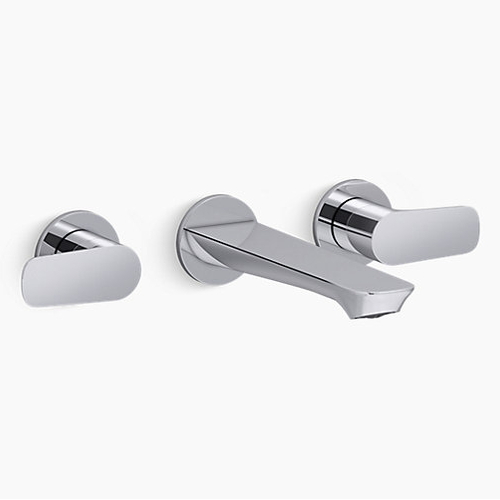 Vòi bồn tắm Kohler K-31238T-4-CP Aleo S gắn tường Mỹ