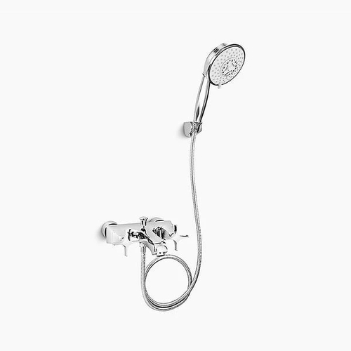 Vòi bồn tắm Kohler K-72661T-3S-CP Memoirs gắn tường
