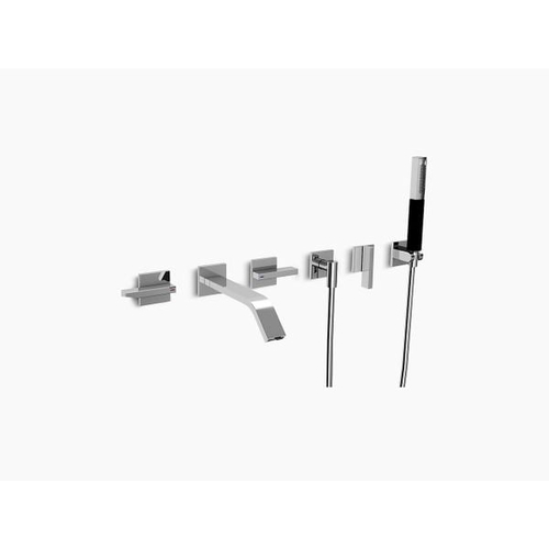 Vòi bồn tắm Kohler K-7469T-4-CP LOURE gắn tường