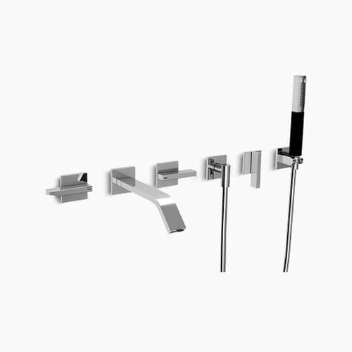 Vòi bồn tắm Kohler K-7469T-4-CP LOURE gắn tường