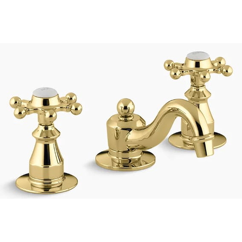 Vòi Chậu Lavabo Kohler K-108-3-PB Nóng Lạnh 3 lỗ