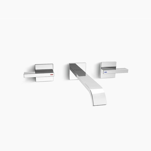 Vòi Chậu Lavabo Kohler K-14602T-4-CP gắn tường
