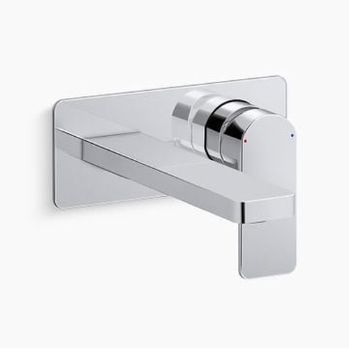 Vòi Chậu Lavabo Kohler K-22567T-B4-CP Nóng Lạnh gắn tường