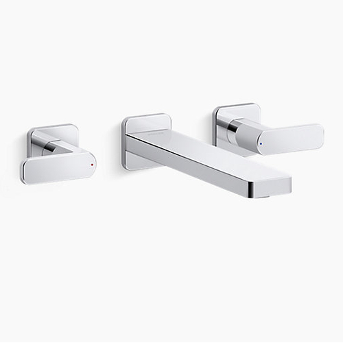 Vòi Chậu Lavabo Kohler K-22570T-B4-CP gắn tường