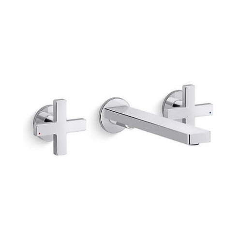 Vòi Chậu Lavabo Kohler K-73067T-B3-CP gắn tường