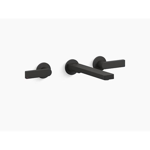 Vòi Chậu Lavabo Kohler K-73067T-B4-BL Nóng Lạnh gắn tường