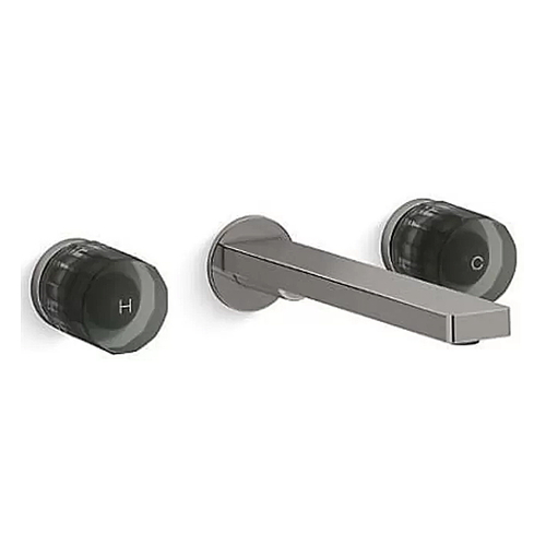 Vòi Chậu Lavabo Kohler K-73067T-B9ACH-TT Nóng Lạnh gắn tường