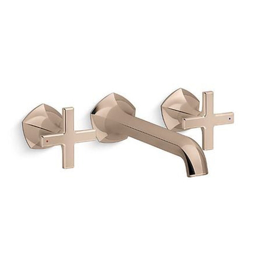 Vòi Chậu Lavabo Kohler K-EX27103T-3-RGD Nóng Lạnh gắn tường