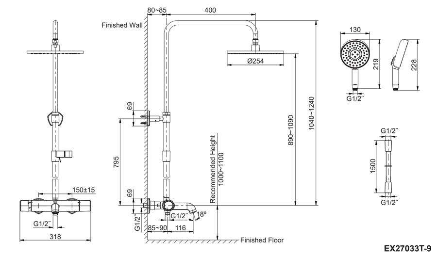 Bản vẽ kỹ thuật K-EX27033T-9-CP