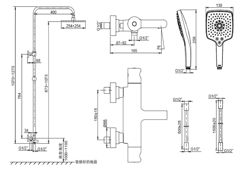 Bản vẽ kỹ thuật tham khảo Kohler K-72671T-C9-CP