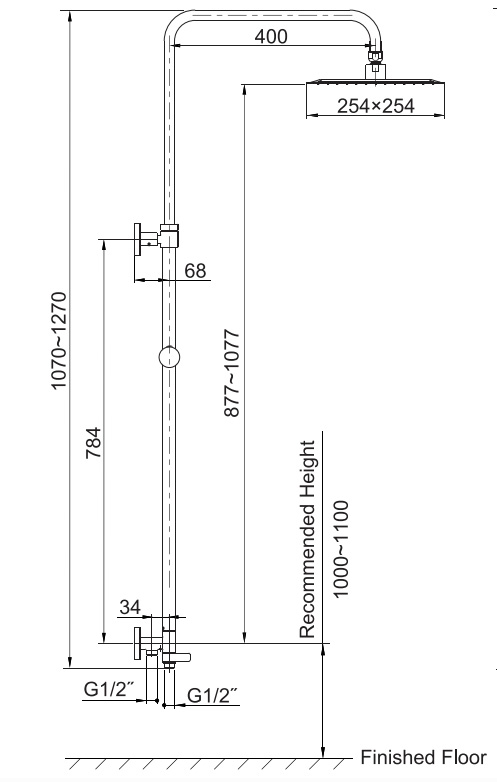 Bản vẽ kỹ thuật tham khảo Kohler K-12966T-C-CP