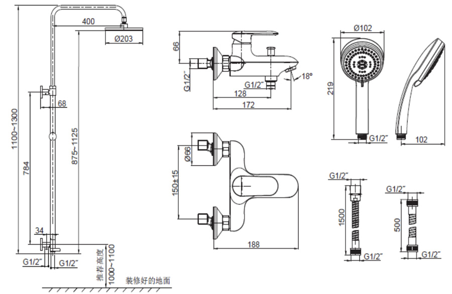 Bản vẽ kỹ thuật tham khảo Kohler K-99474T-C4-CP