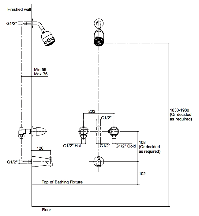 Bản vẽ kỹ thuật tham khảo Kohler K-8698X-A-CP